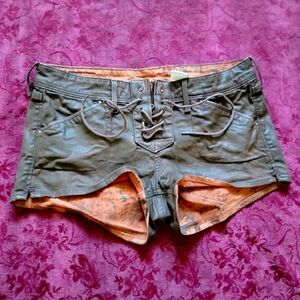 H&M unisex grease lightning hot pants, waist 36